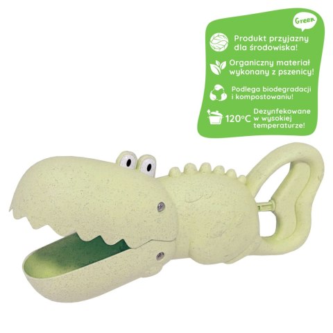 Woopie Let's Go Green WOOPIE GREEN Krokodyl Łopatka Zbierak do Piasku i Wody Zielona BIODEGRADOWALNY ORGANICZNY MATERIAŁ Woopie Let's Go Green WOOPIE GREEN Krokodyl Łopatka Zbierak do Piasku i Wody Zielona BIODEGRADOWALNY ORGANICZNY MATERIAŁ