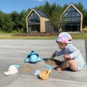 Woopie Let's Go Green WOOPIE GREEN Zestaw 2w1 do Piasku i Wanny Żółwik Niebieski 8 el. BIODEGRADOWALNY ORGANICZNY MATERIAŁ