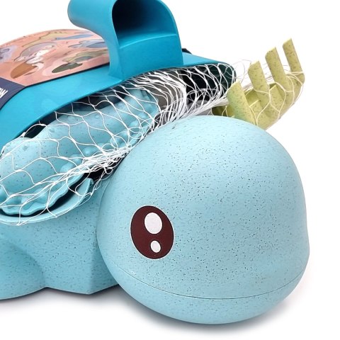 Woopie Let's Go Green WOOPIE GREEN Zestaw 2w1 do Piasku i Wanny Żółwik Niebieski 8 el. BIODEGRADOWALNY ORGANICZNY MATERIAŁ Woopie Let's Go Green WOOPIE GREEN Zestaw 2w1 do Piasku i Wanny Żółwik Niebieski 8 el. BIODEGRADOWALNY ORGANICZNY MATERIAŁ