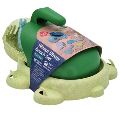 Woopie Let's Go Green WOOPIE GREEN Zestaw 2w1 do Piasku i Wanny Żółwik 8 el. BIODEGRADOWALNY ORGANICZNY MATERIAŁ Woopie Let's Go Green WOOPIE GREEN Zestaw 2w1 do Piasku i Wanny Żółwik 8 el. BIODEGRADOWALNY ORGANICZNY MATERIAŁ