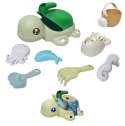 Woopie Let's Go Green WOOPIE GREEN Zestaw 2w1 do Piasku i Wanny Żółwik 8 el. BIODEGRADOWALNY ORGANICZNY MATERIAŁ