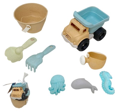 Woopie Let's Go Green WOOPIE GREEN Zestaw do Piasku Wiaderko Wywrotka 8 el. BIODEGRADOWALNY ORGANICZNY MATERIAŁ Woopie Let's Go Green WOOPIE GREEN Zestaw do Piasku Wiaderko Wywrotka 8 el. BIODEGRADOWALNY ORGANICZNY MATERIAŁ