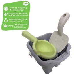 Woopie Let's Go Green WOOPIE GREEN Zestaw do Piasku w Wiaderku Wieża 8 el. BIODEGRADOWALNY ORGANICZNY MATERIAŁ