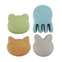 Woopie Let's Go Green WOOPIE GREEN Zestaw do Piasku w Wiaderku z Kołowrotkiem 9 el. BIODEGRADOWALNY ORGANICZNY MATERIAŁ