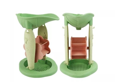 Woopie Let's Go Green WOOPIE GREEN Zestaw do Piasku w Wiaderku z Kołowrotkiem 9 el. BIODEGRADOWALNY ORGANICZNY MATERIAŁ Woopie Let's Go Green WOOPIE GREEN Zestaw do Piasku w Wiaderku z Kołowrotkiem 9 el. BIODEGRADOWALNY ORGANICZNY MATERIAŁ