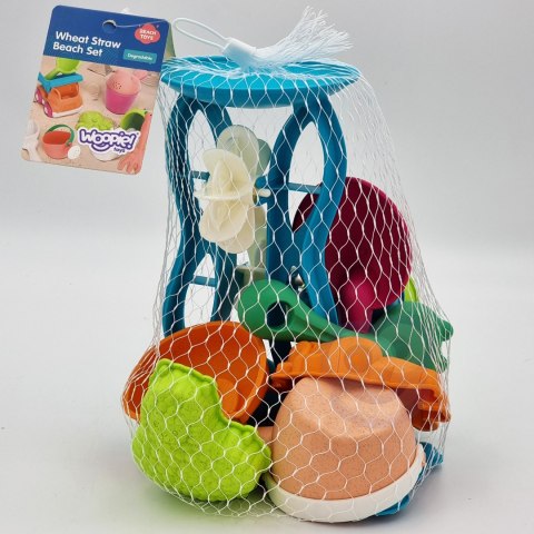 Woopie Let's Go Green WOOPIE GREEN Zestaw do Piasku z Kołowrotkiem i Konewką 10 el. BIODEGRADOWALNY ORGANICZNY MATERIAŁ Woopie Let's Go Green WOOPIE GREEN Zestaw do Piasku z Kołowrotkiem i Konewką 10 el. BIODEGRADOWALNY ORGANICZNY MATERIAŁ