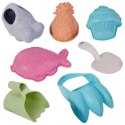 Woopie Let's Go Green WOOPIE GREEN Zestaw do Piasku z Pazurami 7 el. BIODEGRADOWALNY ORGANICZNY MATERIAŁ