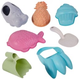 Woopie Let's Go Green WOOPIE GREEN Zestaw do Piasku z Pazurami 7 el. BIODEGRADOWALNY ORGANICZNY MATERIAŁ