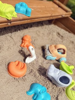 Woopie Let's Go Green WOOPIE GREEN Zestaw do Piasku z Samochodzikiem 10 el. BIODEGRADOWALNY ORGANICZNY MATERIAŁ