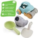 Woopie Let's Go Green WOOPIE GREEN Zestaw do Piasku z Samochodzikiem 10 el. BIODEGRADOWALNY ORGANICZNY MATERIAŁ