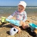 Woopie Let's Go Green WOOPIE GREEN Zestaw do Piasku z Wiaderkiem i Łopatką Krokodyl w Plecaku 10 el. BIODEGRADOWALNY ORGANICZNY MATERIAŁ