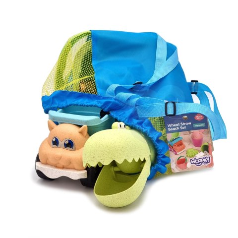 Woopie Let's Go Green WOOPIE GREEN Zestaw do Piasku z Wiaderkiem i Łopatką Krokodyl w Plecaku 10 el. BIODEGRADOWALNY ORGANICZNY MATERIAŁ Woopie Let's Go Green WOOPIE GREEN Zestaw do Piasku z Wiaderkiem i Łopatką Krokodyl w Plecaku 10 el. BIODEGRADOWALNY ORGANICZNY MATERIAŁ