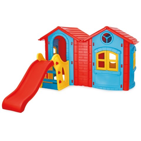 Woopie WOOPIE Plac Zabaw Domek ze Zjeżdżalnią 123 cm Woopie WOOPIE Plac Zabaw Domek ze Zjeżdżalnią 123 cm