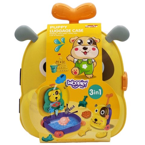 Woopie WOOPIE Zestaw do Piasku 3w1 Walizka Piesek Stolik Wodny Woopie WOOPIE Zestaw do Piasku 3w1 Walizka Piesek Stolik Wodny