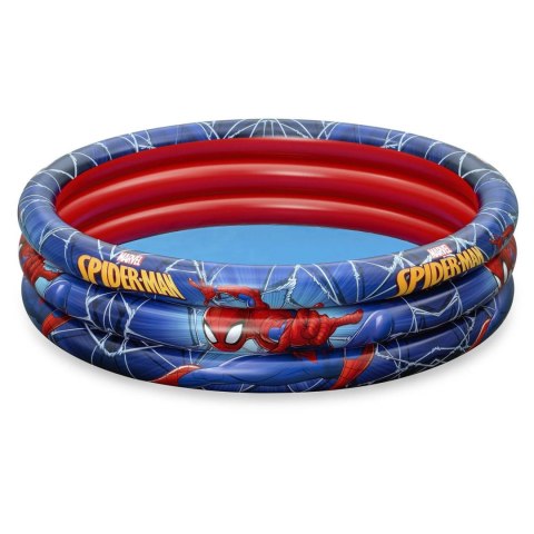 Bestway Basen dmuchany 122 x 30 cm Spiderman Bestway 98018 Bestway Basen dmuchany 122 x 30 cm Spiderman Bestway 98018