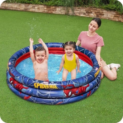 Bestway Basen dmuchany 122 x 30 cm Spiderman Bestway 98018 Bestway Basen dmuchany 122 x 30 cm Spiderman Bestway 98018