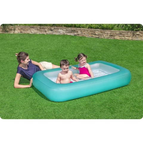 Bestway Basen dmuchany 165 x 104 x 25 cm 2 kolory Bestway 51115 różowy Bestway Basen dmuchany 165 x 104 x 25 cm 2 kolory Bestway 51115 różowy