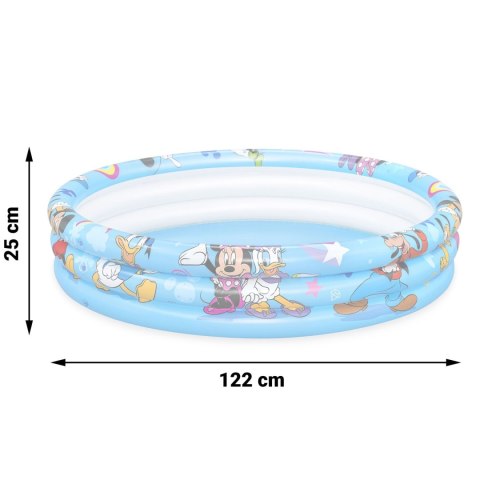 Bestway Basen dmuchany Mickey i Przyjaciele 122 x 25 cm Bestway 91007 Bestway Basen dmuchany Mickey i Przyjaciele 122 x 25 cm Bestway 91007
