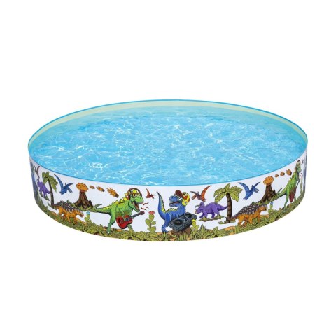 Bestway Basen ogrodowy Dinozaury 244 x 46 cm Bestway 55001 Bestway Basen ogrodowy Dinozaury 244 x 46 cm Bestway 55001