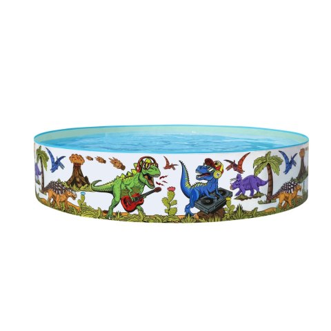 Bestway Basen ogrodowy Dinozaury 244 x 46 cm Bestway 55001 Bestway Basen ogrodowy Dinozaury 244 x 46 cm Bestway 55001