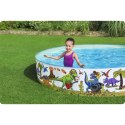 Bestway Basen ogrodowy Dinozaury 244 x 46 cm Bestway 55001