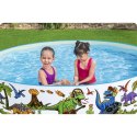 Bestway Basen ogrodowy Dinozaury 244 x 46 cm Bestway 55001