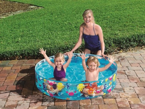 Bestway Basen ogrodowy Plaża 122 x 25 cm Bestway 55028 Bestway Basen ogrodowy Plaża 122 x 25 cm Bestway 55028