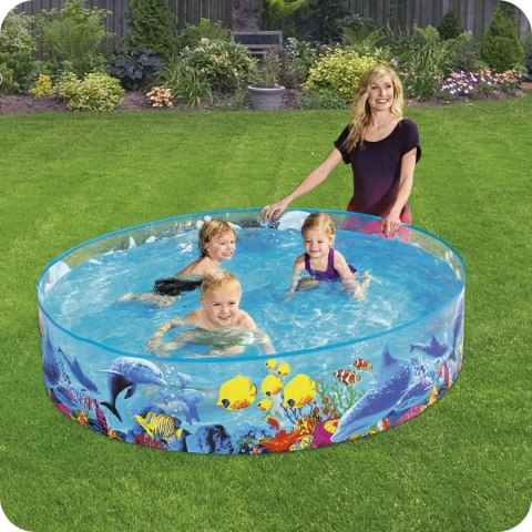 Bestway Basen ogrodowy rybki 183 x 38 cm Bestway 55030 Bestway Basen ogrodowy rybki 183 x 38 cm Bestway 55030