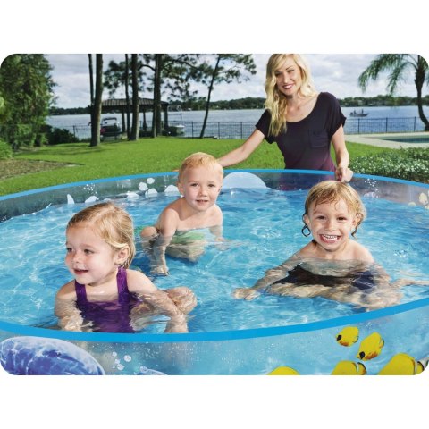 Bestway Basen ogrodowy rybki 183 x 38 cm Bestway 55030 Bestway Basen ogrodowy rybki 183 x 38 cm Bestway 55030