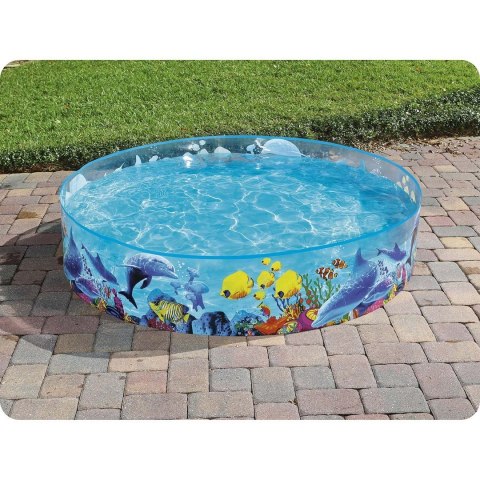 Bestway Basen ogrodowy rybki 183 x 38 cm Bestway 55030 Bestway Basen ogrodowy rybki 183 x 38 cm Bestway 55030