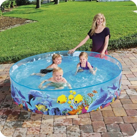 Bestway Basen ogrodowy rybki 183 x 38 cm Bestway 55030 Bestway Basen ogrodowy rybki 183 x 38 cm Bestway 55030