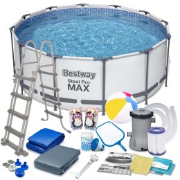Bestway Basen ogrodowy stelażowy 366 x 122 cm 18w1 Bestway 56420