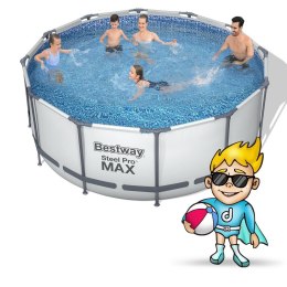 Bestway Basen ogrodowy stelażowy 366 x 122 cm 6w1 Bestway 56420
