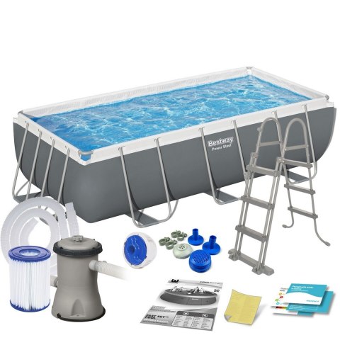 Bestway Basen ogrodowy stelażowy 404 x 201 x 100 cm 11w1 Bestway 56441 Bestway Basen ogrodowy stelażowy 404 x 201 x 100 cm 11w1 Bestway 56441