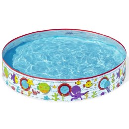 Bestway Basen rozporowy dla dzieci rybki 152 x 25 cm Bestway 55029