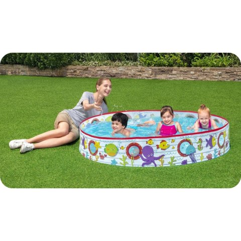Bestway Basen rozporowy dla dzieci rybki 152 x 25 cm Bestway 55029 Bestway Basen rozporowy dla dzieci rybki 152 x 25 cm Bestway 55029
