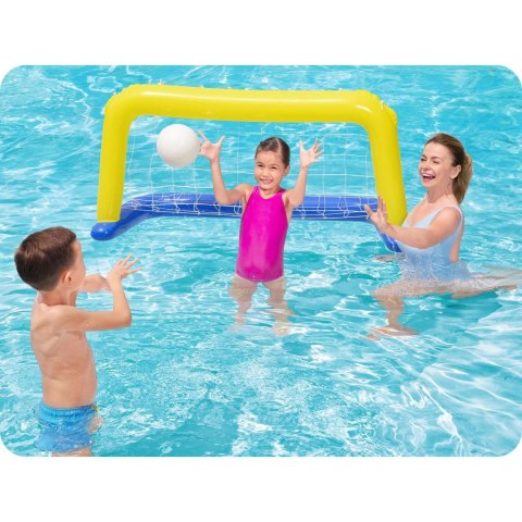 Bestway Bramka basenowa + piłka 137 x 66 cm Bestawy 52123 Bestway Bramka basenowa + piłka 137 x 66 cm Bestawy 52123