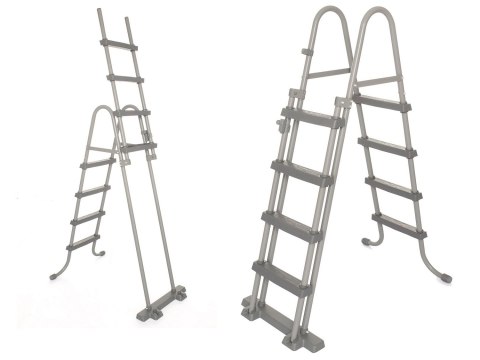 Bestway Drabinka bezpieczna do basenów 122 cm Bestway 58331 Bestway Drabinka bezpieczna do basenów 122 cm Bestway 58331