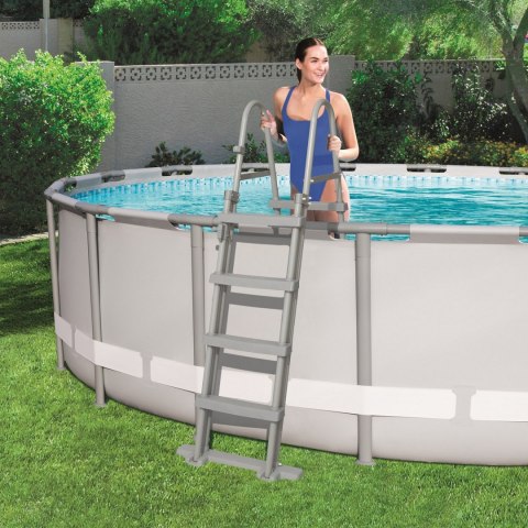 Bestway Drabinka bezpieczna do basenów 122 cm Bestway 58331 Bestway Drabinka bezpieczna do basenów 122 cm Bestway 58331