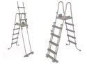Bestway Drabinka bezpieczna do basenów 132 cm Bestway 58332