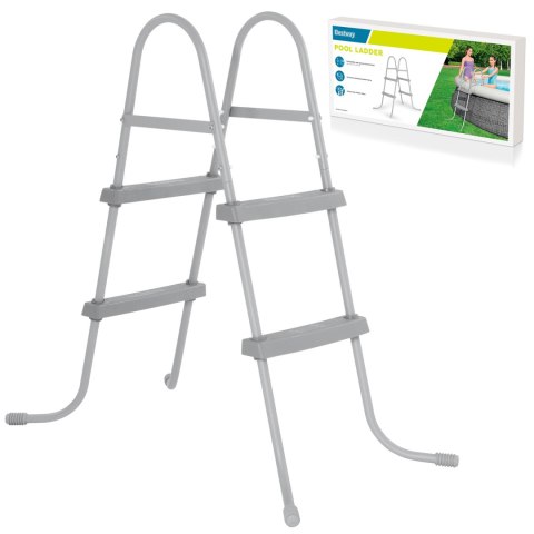 Bestway Drabinka metalowa do basenów 84 cm Bestway 58430 Bestway Drabinka metalowa do basenów 84 cm Bestway 58430