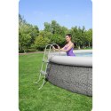 Bestway Drabinka metalowa do basenów 84 cm Bestway 58430
