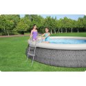 Bestway Drabinka metalowa do basenów 84 cm Bestway 58430