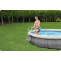Bestway Drabinka metalowa do basenów 84 cm Bestway 58430