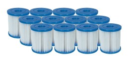 Bestway Filtr do pompy filtrującej Typ II - komplet 12 SZT Bestway 58094