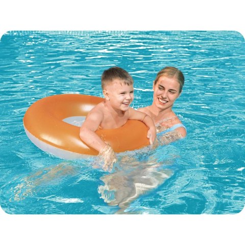 Bestway Koło plażowe do pływania dla dzieci 76 cm Bestway 36024 pomarańczowy Bestway Koło plażowe do pływania dla dzieci 76 cm Bestway 36024 pomarańczowy