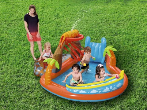 Bestway Plac zabaw dmuchany Lava Lagoon 265 x 265 x 104 cm Bestway 53069 Bestway Plac zabaw dmuchany Lava Lagoon 265 x 265 x 104 cm Bestway 53069