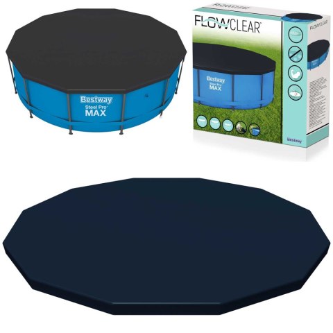 Bestway Pokrywa do basenu stelażowego 366 cm Bestway 58037 Bestway Pokrywa do basenu stelażowego 366 cm Bestway 58037