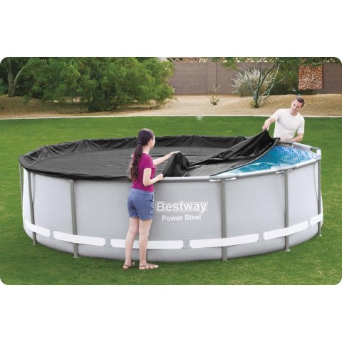 Bestway Pokrywa do basenu stelażowego 427 cm Bestway 58248 Bestway Pokrywa do basenu stelażowego 427 cm Bestway 58248