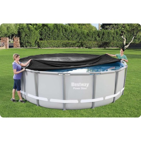 Bestway Pokrywa do basenu stelażowego 488 cm Bestway 58249 Bestway Pokrywa do basenu stelażowego 488 cm Bestway 58249